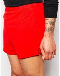 Short rouge American Apparel