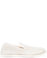 Slippers blancs Guidi
