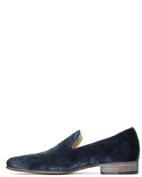 Slippers bleu marine Brock Collection