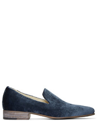 Slippers bleu marine Brock Collection