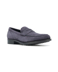 Slippers bleu marine Tod's