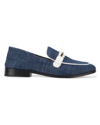 Slippers bleu marine Newbark