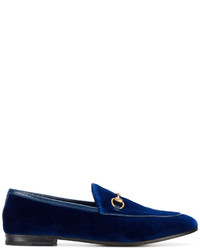 Slippers bleu marine Gucci