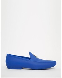 Slippers bleus Vivienne Westwood