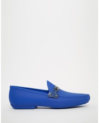 Slippers bleus Vivienne Westwood