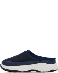 Slippers en caoutchouc bleu marine Suicoke