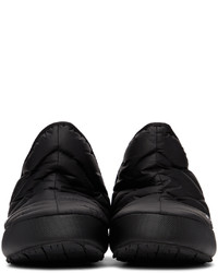 Slippers en caoutchouc noirs The North Face