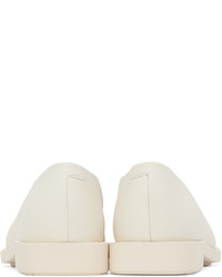 Slippers en cuir beiges At.Kollektive