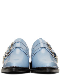 Slippers en cuir bleu clair Toga Pulla