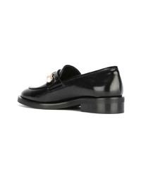 Slippers en cuir noirs Coliac