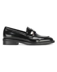 Slippers en cuir noirs Coliac