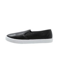 Slippers en cuir noirs Anna Field