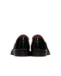 Slippers en cuir noirs Maison Margiela