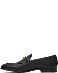 Slippers en cuir noirs Ferragamo