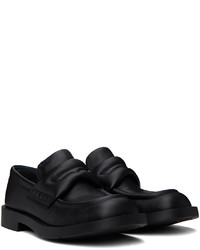 Slippers en cuir noirs CamperLab