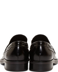 Slippers en cuir noirs Jimmy Choo