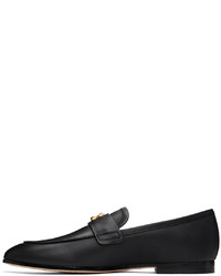 Slippers en cuir noirs Coach 1941