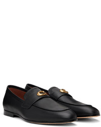 Slippers en cuir noirs Coach 1941