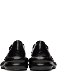 Slippers en cuir noirs Eckhaus Latta