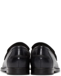 Slippers en cuir noirs Jimmy Choo