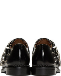 Slippers en cuir noirs Toga Pulla