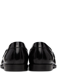 Slippers en cuir noirs Valentino Garavani