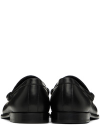 Slippers en cuir noirs Valentino Garavani