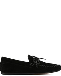 Slippers en cuir noirs Etoile Isabel Marant