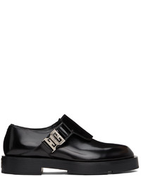 Slippers en cuir noirs Givenchy