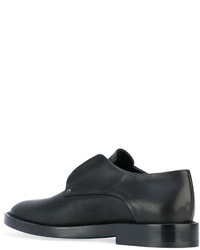 Slippers en cuir noirs A.F.Vandevorst