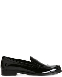 Slippers en cuir noirs Pierre Hardy