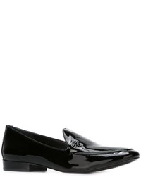 Slippers en cuir noirs Tory Burch