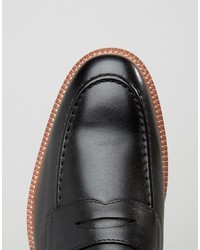 Slippers en cuir noirs Aldo