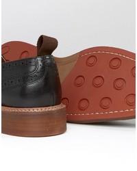 Slippers en cuir noirs Aldo