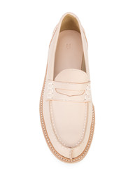 Slippers en cuir roses Hender Scheme