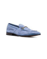 Slippers en daim bleus Henderson Baracco