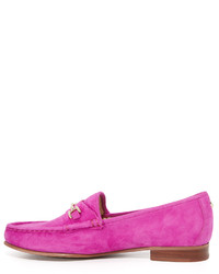 Slippers en daim fuchsia Sam Edelman