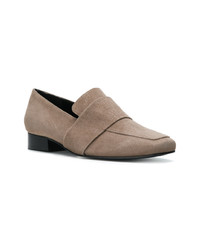 Slippers en daim marron clair Dorateymur