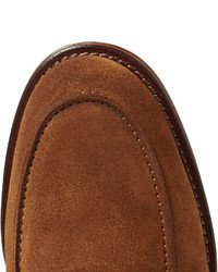 Slippers en daim marron Paul Smith