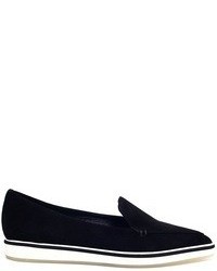 Slippers en daim noirs Nicholas Kirkwood