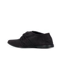 Slippers en daim noirs Haider Ackermann