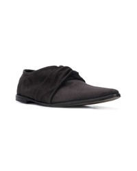 Slippers en daim noirs Haider Ackermann