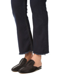 Slippers en daim noirs Rag & Bone