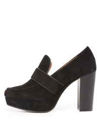 Slippers en daim noirs Derek Lam 10 Crosby