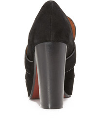 Slippers en daim noirs Derek Lam 10 Crosby