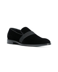 Slippers en daim noirs Givenchy