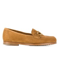 Slippers en daim tabac A.P.C.