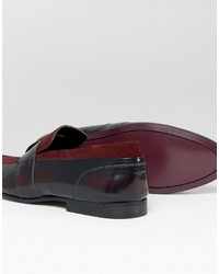 Slippers en daim violets Asos