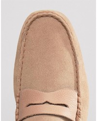 Slippers marron clair Lacoste