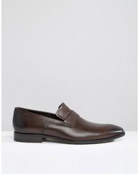 Slippers marron foncé Hugo Boss